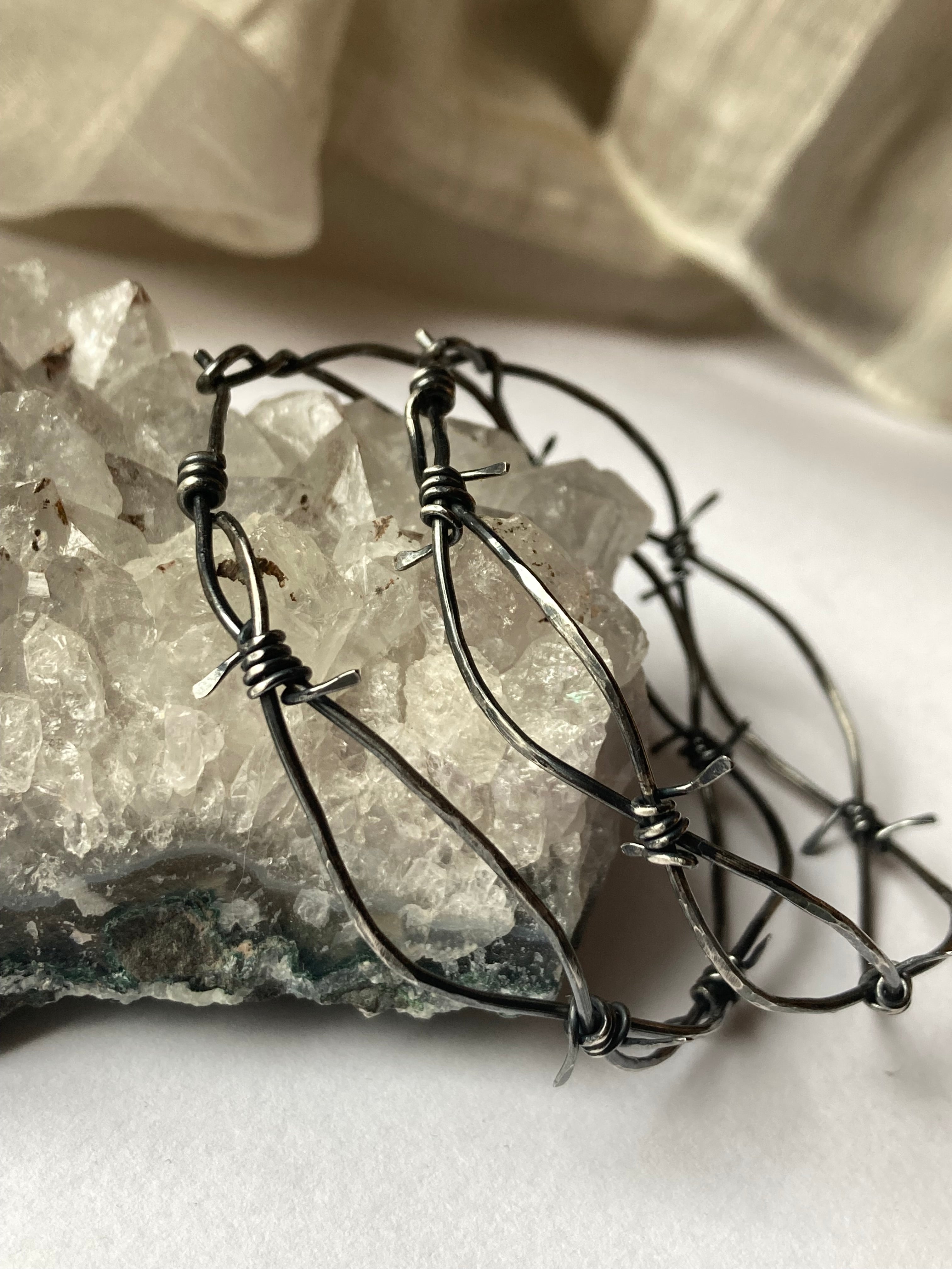 BARBED WIRE EARRINGS