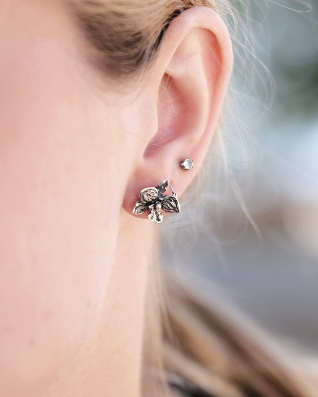 ORCHID EARRINGS