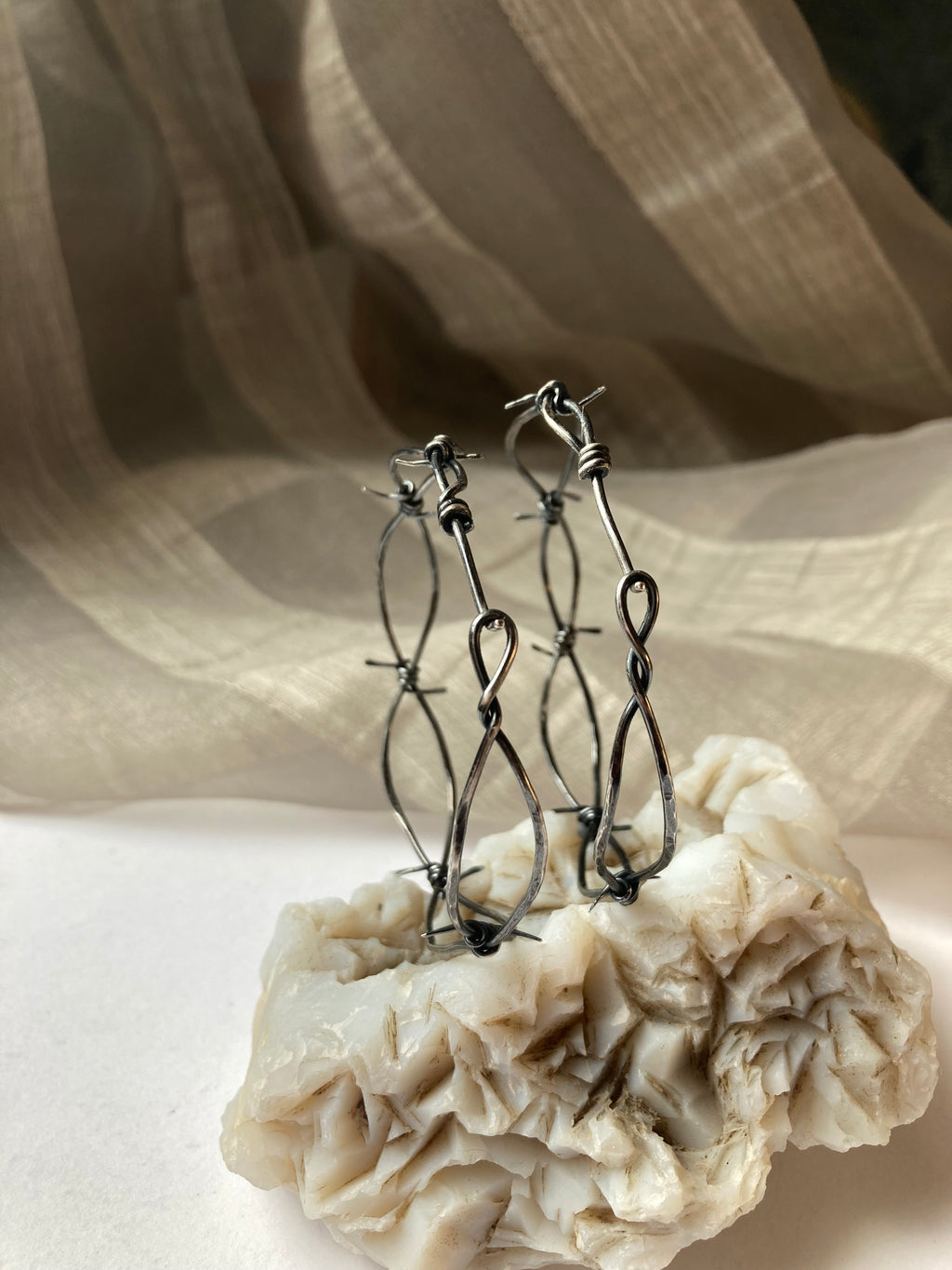 BARBED WIRE EARRINGS